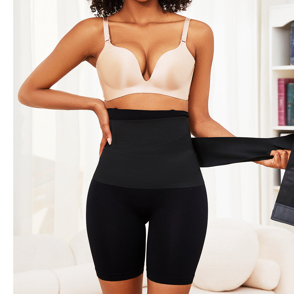 [abdominal control pants + removable straps around the abdomen] european and american cross-border body shaping, hip lifting, body shaping, tight-fitting abdominal control pants