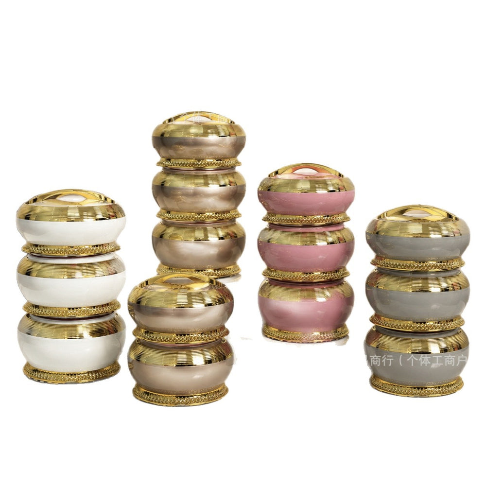 Food warmer container4l-5l-6l3pcs lunch box thermal insulation tableware 316 stainless steel
