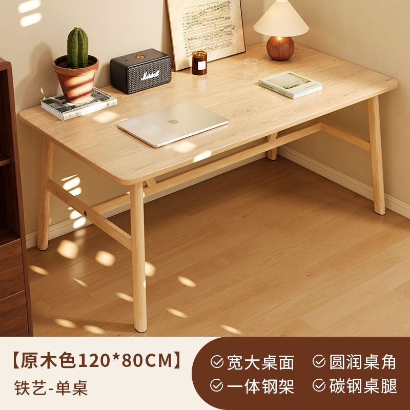 Computer desk bedroom for home desk office table girl casual workbench rectangular simple rental house table and chair