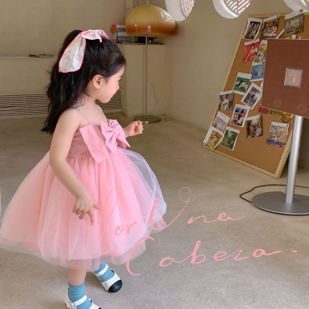 Baby girl sundress summer tank dress fairy tulle dress lightweight little girl princess dress children's skirt