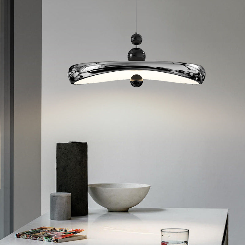 Full Spectrum Restaurant Chandelier Dining Room Bar Eye Protection Medieval French Cream Wind Flying Saucer Light Dining Table Light Zhongshan Lighting