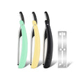 Professional old-fashioned shaving knife holder hairdressing salon razor old-fashioned manual hair removal knife eyebrow trimming razor wholesale