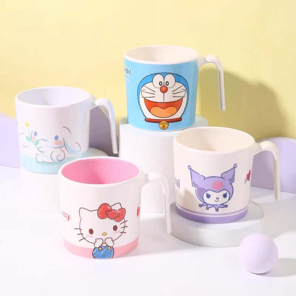 Cartoon Mug Hellokitty Children's Water Cup Kulomie Drinking Cup Student Milk Cup Anime Wind Cup