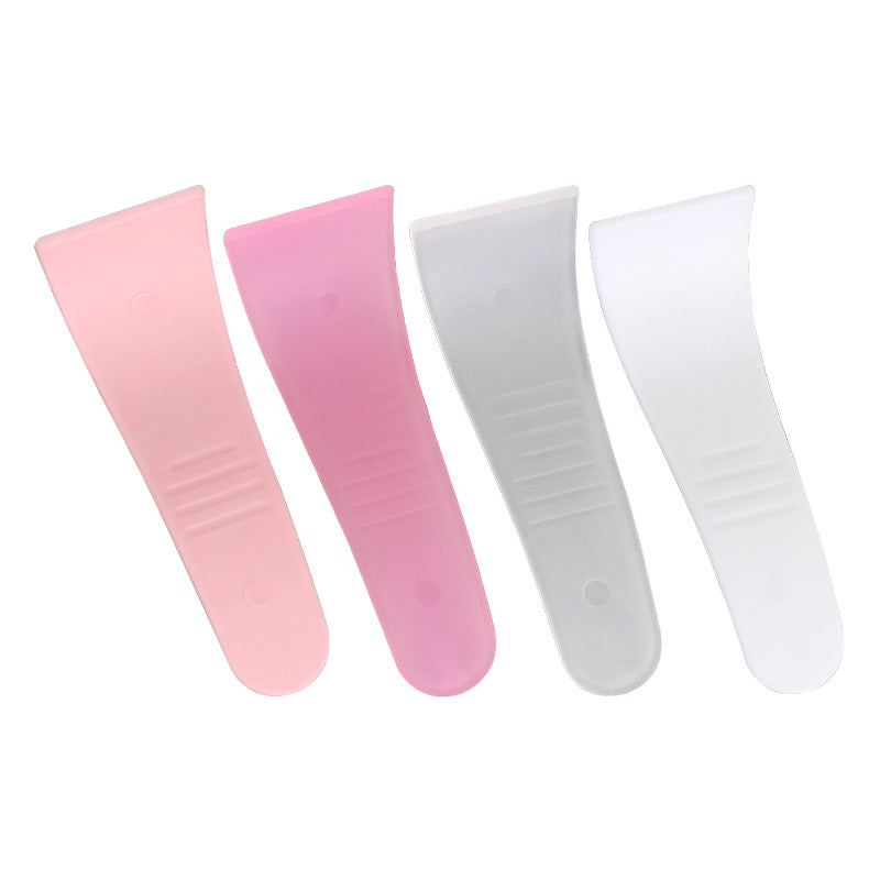 Beauty hair removal scraper plastic pp scraper scraper shaving board to remove armpit hair s curved curved rod spoon individually packaged