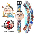 Nezha 2: the magic boy raising the sea children's projection watch toddler ao bing luminous time watch toy watch men's gift