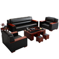 Saint-li office sofa business reception negotiation minimalist office sofa coffee table set