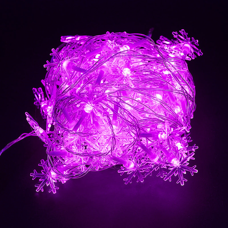 Outdoor camping led ball light string Outdoor battery box decoration star light Room atmosphere bubble ball light string