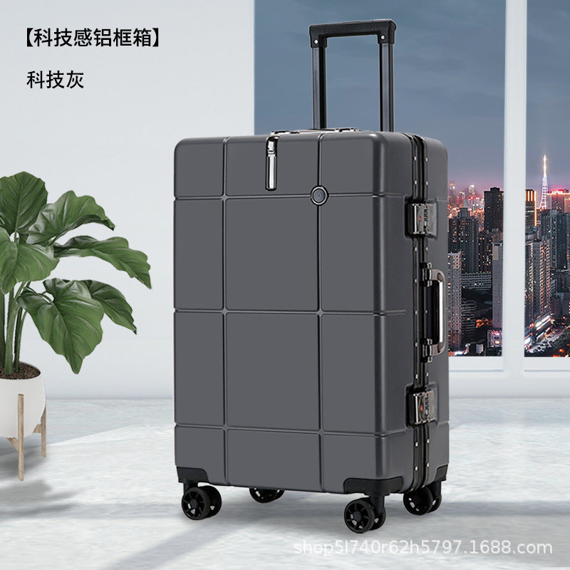 Luggage female ins small light suitcase universal wheel 24 male and female multi-capacity student password case trolley case