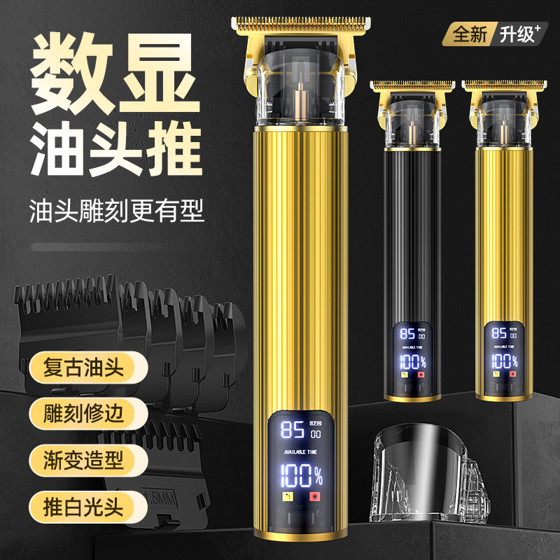 Factory direct oem odm custom t9 professional waterproof vertical grooved electric hair clipper/trimmer - wholesale