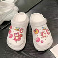 Crocs women's ins trendy summer thick sole high heels nurse baotou half drag cute outwear stepping on shit feeling beach sandals