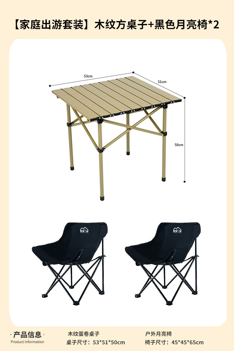 Explorer outdoor foldable chair portable camping style chair picnic table and chair fishing foldable small bench outdoor maza