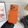 Simple and ultra-thin, it can be changed into 17 silk screen fine circle magnetic suction iphone17/16 mobile phone case, suitable for apple 14/13 anti-fall