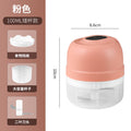 Garlic masher for homesmall electric garlic masher kitchen wireless meat grinder infant portable food supplement food processor
