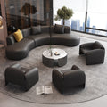 Luxury office reception sofa set, coffee table, hotel lobby seating area sofa, new beauty salon sofa