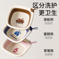 Collapsible kids' wash basin - portable newborn face wash basin - thickened plastic baby basin - household infant wash basin