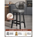 Gray oil wax leather [seat height 75cm] thickened 7cm latex cushion