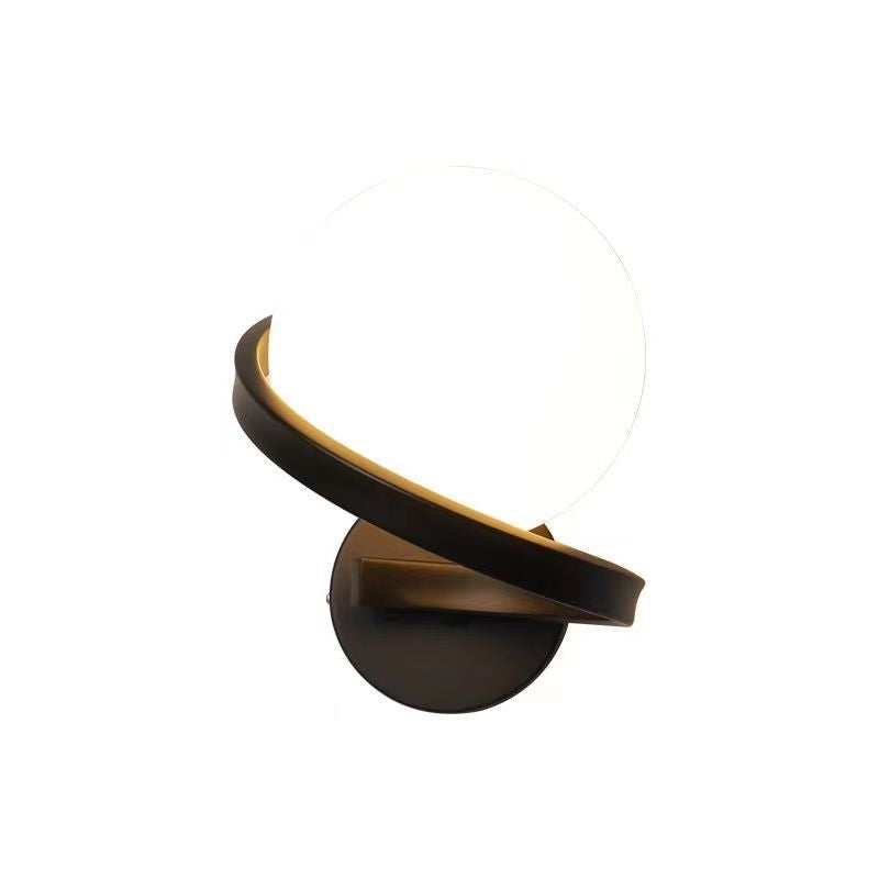 Wall lamp bedroom bedside lamp new simple modern living room background wall lamp light luxury creative staircase aisle balcony lamp