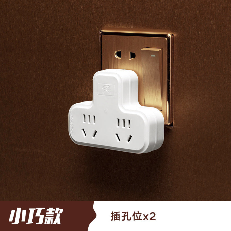 Tiantu multifunctional home wireless socket converter plug - one-to-multiple outlet with night light and usb charging strip