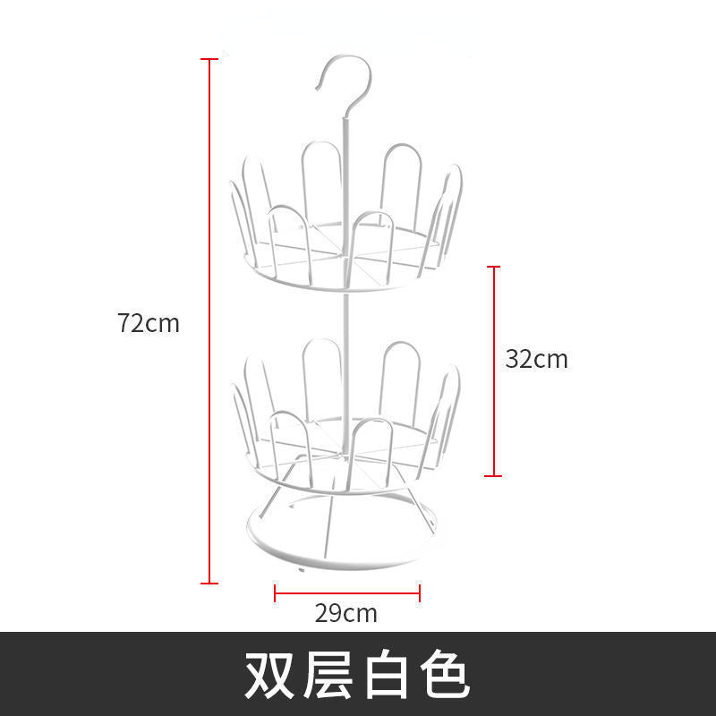 shoe drying rack outdoor balcony sandal rack drying shoe rack floor rotating slippers hanging shoe rack drying shoe artifact