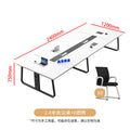 2.4m conference table + 8 chairs