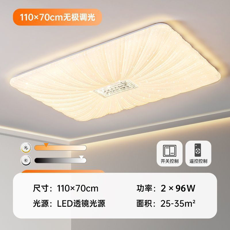 Bedroom lighting led ceiling round light Nordic light luxury high-end living room home indoor room ceiling light