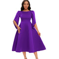 D413 women's foreign trade autumn  new arrival: elegant and stylish evening gown, maxi dress, african dress