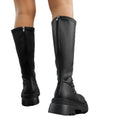 Women's boots: new autumn/winter  collection - chunky heel, retro "maillard" style, high boots, plus size available, wholesale for cross-border e-commerce