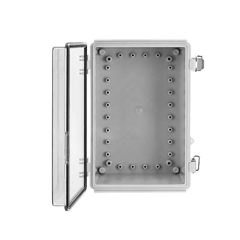 ABS plastic waterproof junction box BG stainless steel buckle waterproof box, outdoor sealed rainproof power distribution junction box