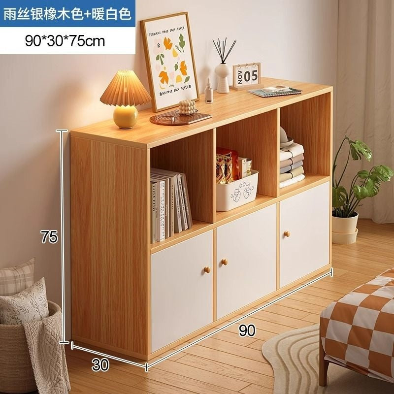 Bookshelf kindergarten reading rack multifunctional simple storage cabinet living room storage cabinet for home floor-standing storage rack