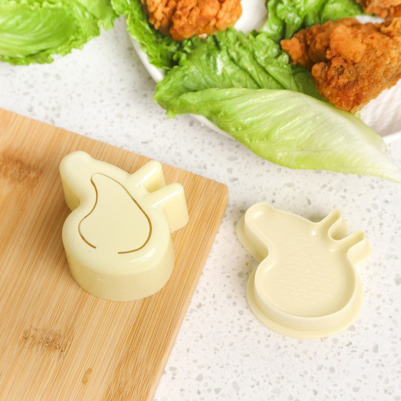 Multi-layer rice ball mold heart shape diy military ship sushi mold baking tool multi-layer sushi supplementary food bento tool