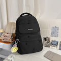 Schoolbag girl casualeasiest for match backpack college student middle school cute embroider star backpack travel backpack