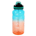 Large-capacity water cup sense of designoutdoor sports bouncing lid straw direct drinking cup good-looking portable plastic cup