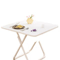 Folding table dining table for homesmall apartment dining square table balcony round table portable dining table simple table and chair suit