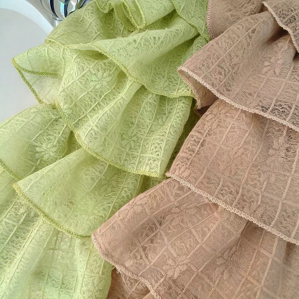 Sleeveless dress  girls' summer outfit new summer children's princess style chic baby beach dress