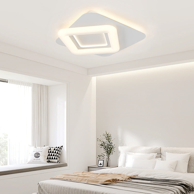 2025 new cream wind living room bedroom LED main light super bright lighting indoor lighting selection intelligent control package