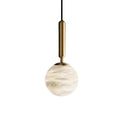 Postmodern casual creative marble bedroom bedside small chandelier bar designer hanging wire restaurant hanging wire small chandelier