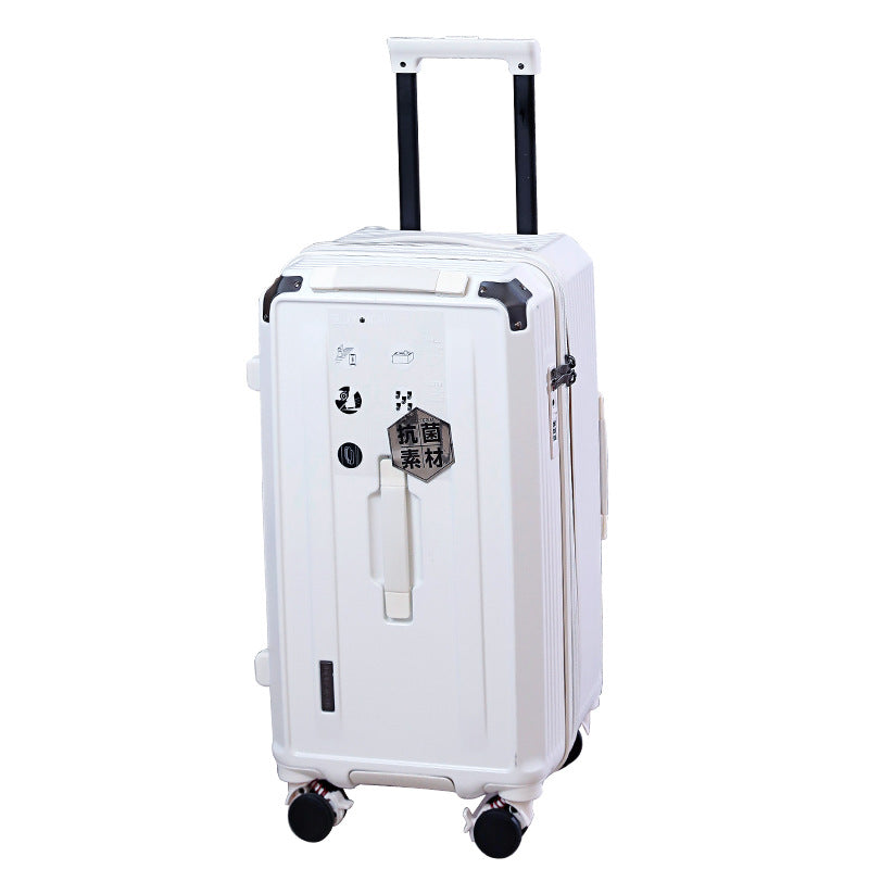 Large-capacity suitcase Women's high-end trolley case Men's new thickened suitcase 28-inch password box wholesale Cross-border