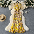 Evening party high-end formal dress women's long dress european and american style 3d floral embroidery slimming mermaid tail