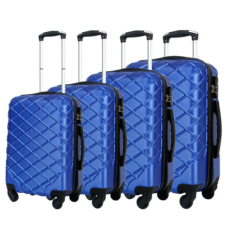 Cross-border dedicated ABS trolley case, business travel universal wheel boarding case 12-32 inch multi-piece password box, spot