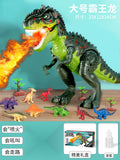 Kids' remote control tyrannosaurus rex electric dinosaur - extra large realistic model - walks, sprays, and lays eggs - perfect birthday gift for boys
