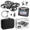 s156 brushless drone remote control with screen, fpv racing drone, aerial photography hd quadcopter, optical flow positioning