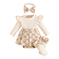exclusive supply—baby girl college style suit, lace bow + short skirt, sleeveless dress two-piece set