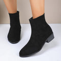 Exportfashionplus size short boots for women fall and winter single boots new arrival ankle short boots thick heel british style boots women's boots