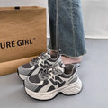 Vintage dad sneakers for women - new spring 2026 collection: premium chunky sole, versatile, slimming, lightweight, casual athletic shoes