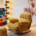 Lazy sofa chair, chinese ancient style rocking chair, sofa, lounge chair, balcony, for homecasual living room, lazy rocking chair, nest chair