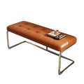 Living room american bench stool, medieval style, scandinavian stainless steel shoe changing stool, door seat, dining room chair