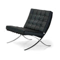 Designer retro barcelona chair modern casual genuine leather barcon italian stylish single casual chair