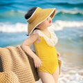 Baby girl swimsuit, cute girl swimsuit, swimsuit, swimsuit, western style infant new arrival princess kids popular