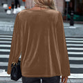 autumn/winter new arrivals: cross-border women's fashion - european & american style korean fleece turtleneck long sleeve top for women