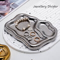 Insaccessible luxury ceramic storage jewelry tray stylish high-value desktop ornaments entrance ring key storage tray
